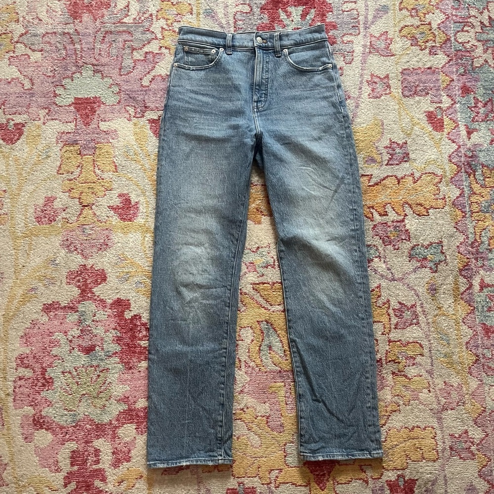 Madewell 90's Straight Jeans Size 27